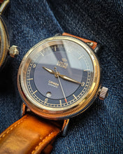 Load image into Gallery viewer, The James - Midnight Blue &amp; Silver
